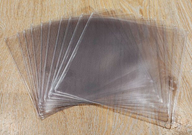 Hard Plastic PVC Beschermhoezen voor vinylsingles (7")  per 10 stuks (Vinylaccessoires)