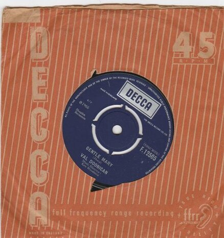 Val Doonican - What Would I Be + Gentle Mary (Vinylsingle)