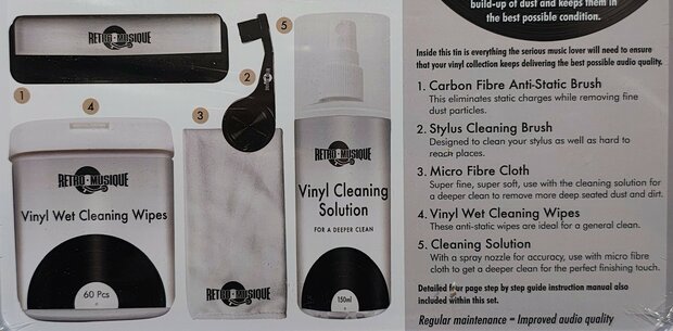 Vinyl Schoonmaakset -  (Vinylaccessoires)