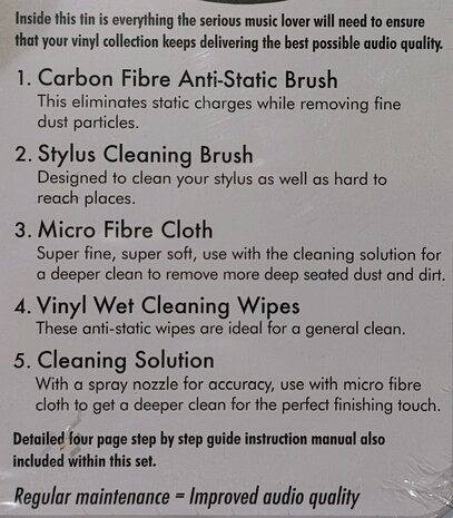 Vinyl Schoonmaakset -  (Vinylaccessoires)