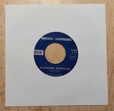 100 stuks Wit Papieren Hoezen voor vinylsingles (High Quality) -  (Vinylaccessoires)