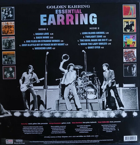 GOLDEN EARRING - ESSENTIAL -COLOURED- (Vinyl LP)