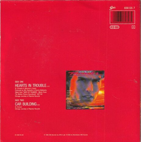 Chicago - Hearts in trouble + Car building (Vinylsingle)