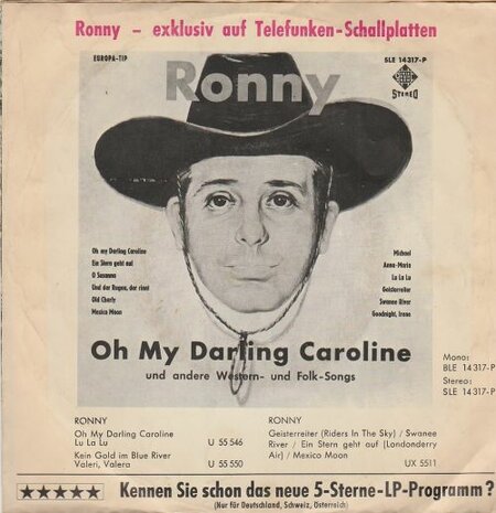 Ronny - Kenn ein land + Kleine Annabell (Vinylsingle)