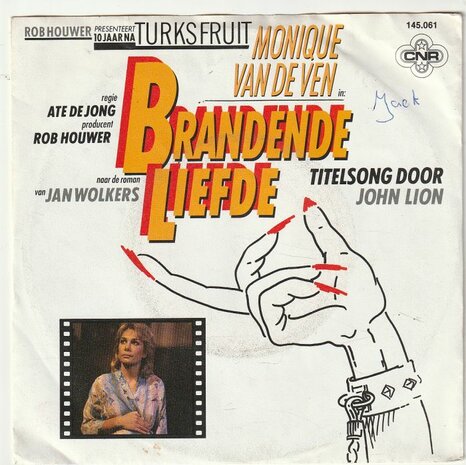 John Lion - Brandende liefde + Zarina Rahima (Vinylsingle)