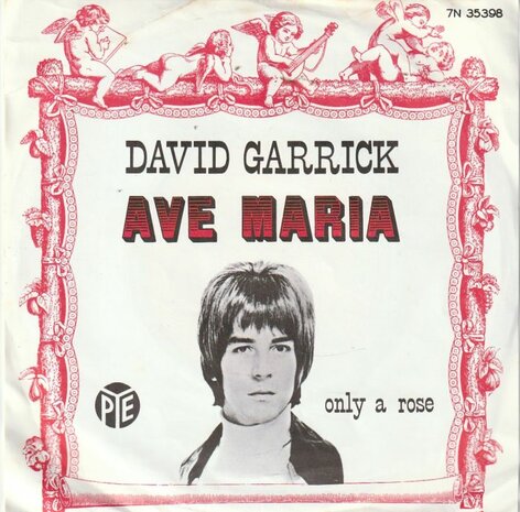 David Garrick - Ave Maria + Only a rose (Vinylsingle)