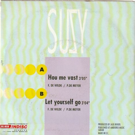 Suzy - Hou me vast + Let Yourself Go (Vinylsingle)