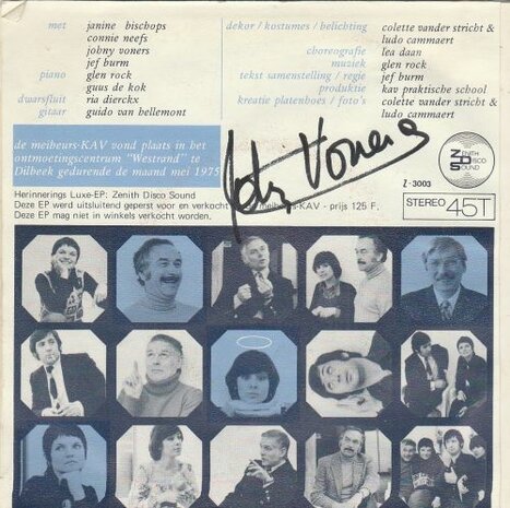 Meibeurskabinet - De Vrouw Is Wonderzoet (EP) (Vinylsingle)