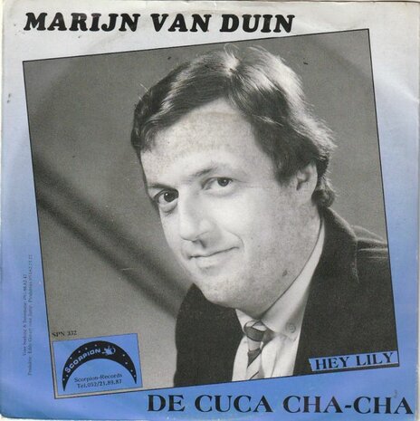 Marijn van Duin - De Cuca Cha-Cha + Hey Lily (Vinylsingle)