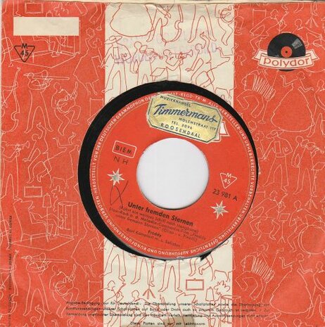 Freddy Quinn - Unter fremden sternen + Du musst alles vergessen (Vinylsingle)
