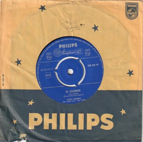 Corry Brokken - De Zigeuners + Een Wals Uit Duizenden (Vinylsingle)