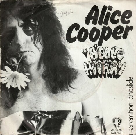 Alice Cooper - Hello Hooray + Generation landslide (Vinylsingle)