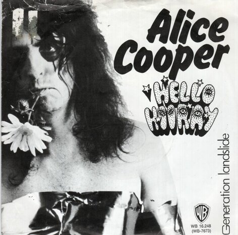 Alice Cooper - Hello Hooray + Generation landslide (Vinylsingle)