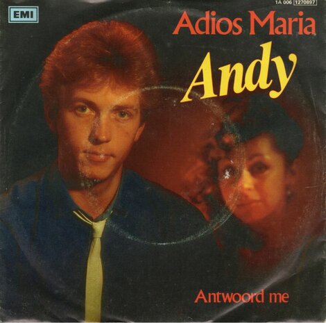 Andy - Adios Maria + Antwoord me (Vinylsingle)