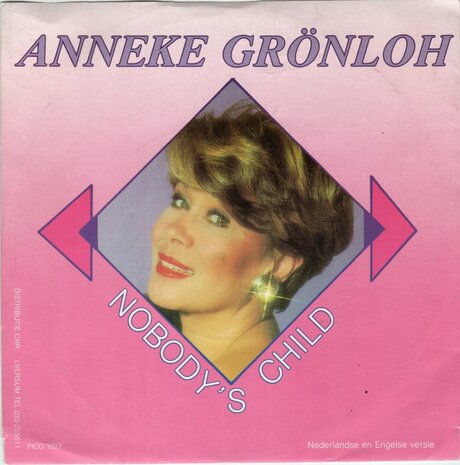 Anneke Gronloh - Nobody's child + 'N kind zonder thuis (Vinylsingle)