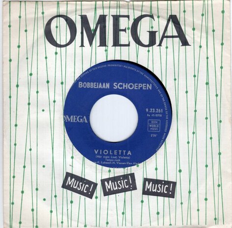 Bobbejaan Schoepen - Violetta + Ik Behoor Jou Voor Het Leven (Vinylsingle)