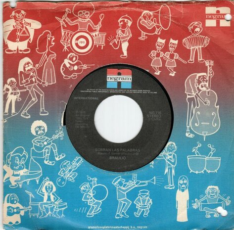 Braulio - Sobran las palabras + A ti que hoy despiertas a la vida (Vinylsingle)