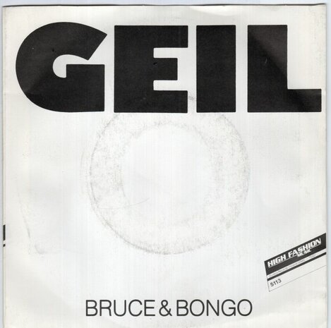 Bruce & Bongo - Geil + (New York Horny Mix) (Vinylsingle)