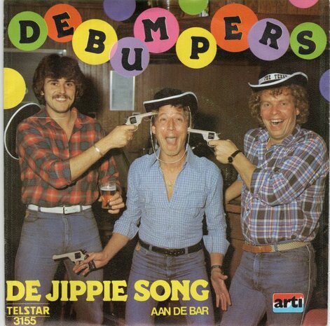 Bumpers - De Jippie song + Aan de bar (Vinylsingle)