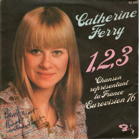Catherine Ferry - 1, 2, 3 + Petit Jean (Vinylsingle)
