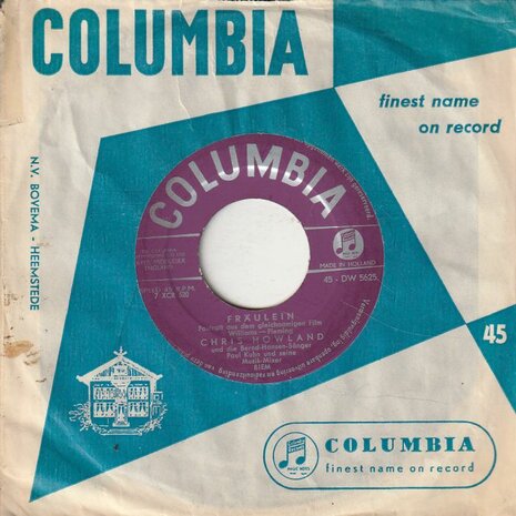Chris Howland - Fraulein + Mama (Vinylsingle)