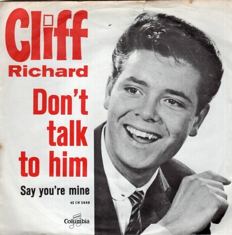 Cliff Richard - Don't talk to him + Say you're mine (Vinylsingle)