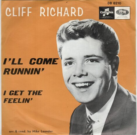 Cliff Richard - I'll come runnin' + I get the feelin' (Vinylsingle)