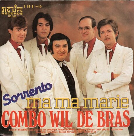 Combo Wil de Bras - Ma ma Marie + Sorrento (Vinylsingle)
