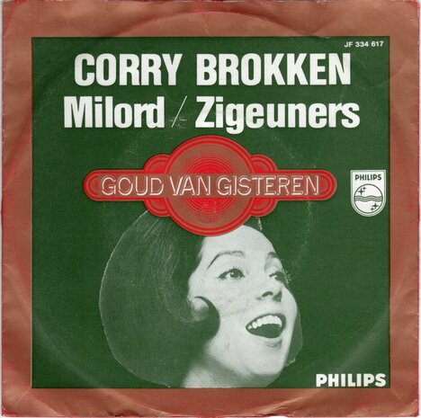 Corry Brokken - Milord + Zigeuners (Vinylsingle)