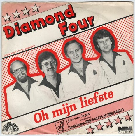 Diamond Four - Oh mijn liefste + In Athene (Vinylsingle)