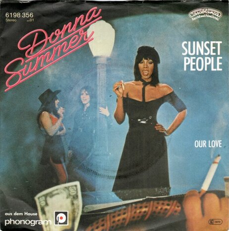 Donna Summer - Sunset people + Our love (Vinylsingle)