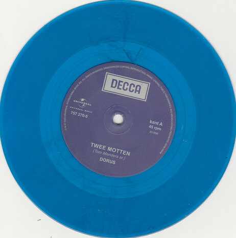 Dorus - Twee Motten + Zwei Motten (Vinylsingle)