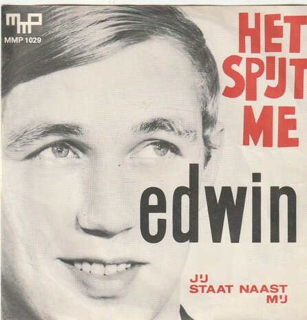Edwin Rutten - Het spijt me + Jij staat naast mij (Vinylsingle)