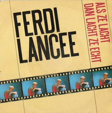 Ferdi Lancee - Als ze lacht dan lacht ze echt + Met je ogen (Vinylsingle)
