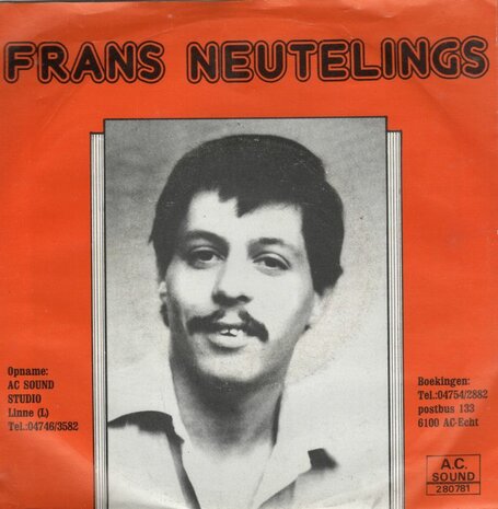 Frans Neutelings - Ich kann nur hoffen + Kleine senorita (Vinylsingle)