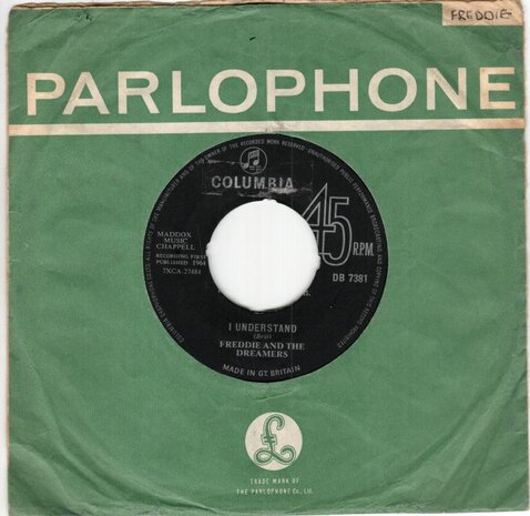 Freddie & the Dreamers - I understand + I will (Vinylsingle)