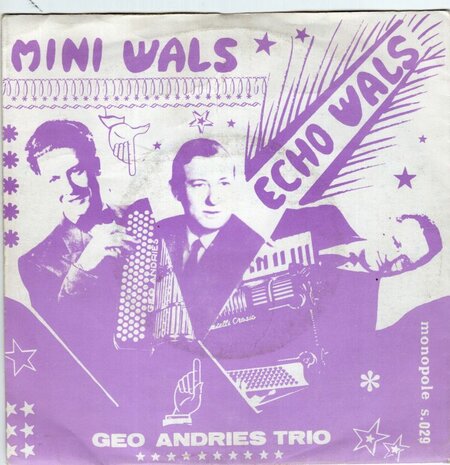 Geo Andries - Mini Wals + Echo Wals (Vinylsingle)