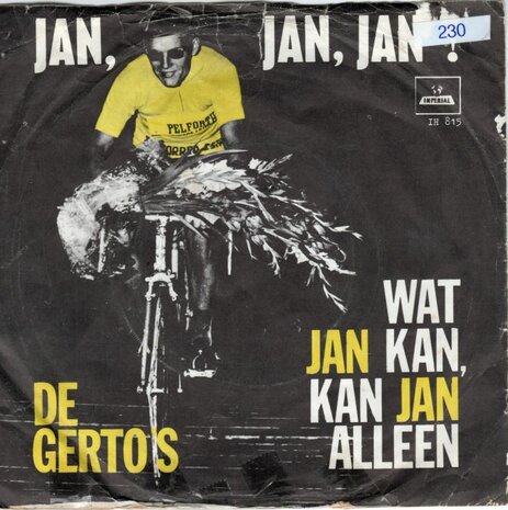 Gerto's - Jan, Jan, Jan + Wat Jan Kan, Kan Jan Alleen (Vinylsingle)