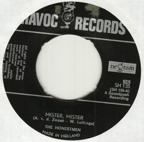 Honest Men - Mister mister + The trouble (Vinylsingle)