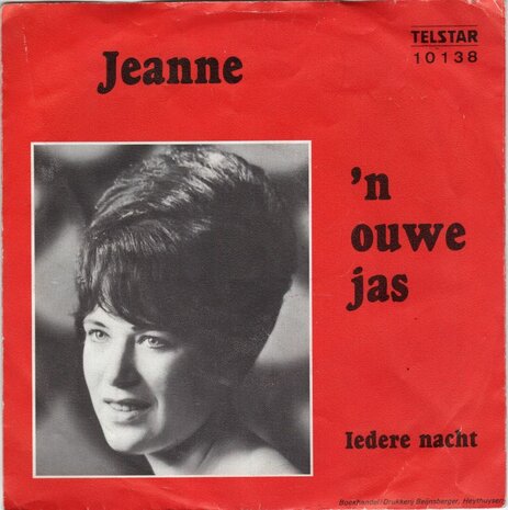 Jeanne - Een ouwe jas + Iedere nacht (Vinylsingle)