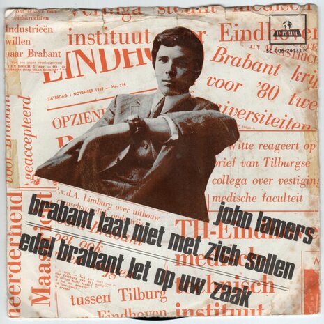John Lamers - Brabant Laat Niet Met Zich Sollen + Edel Brabant Let Op Uw Zaak (Vinylsingle)