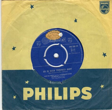 Joop de Knegt - Er is geen trouwer hart + Adieu Sophie (Vinylsingle)