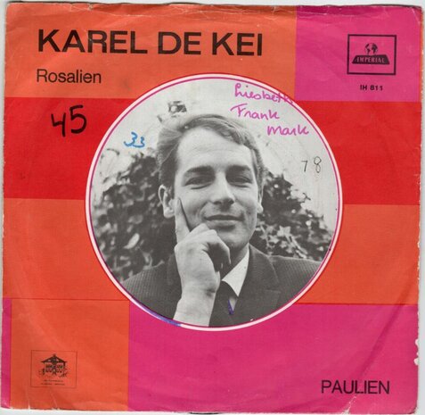 Karel de Kei - Rosalien + Paulien (Vinylsingle)