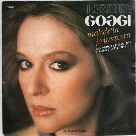 Loretta Goggi - Maledetta primavera + Mi solletica i'dea (Vinylsingle)