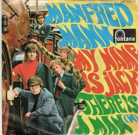 Manfred Mann - My name is Jack + There is a man (Vinylsingle)