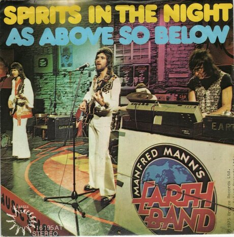 Manfred Mann - Spirits in the night + As above so below (Vinylsingle)