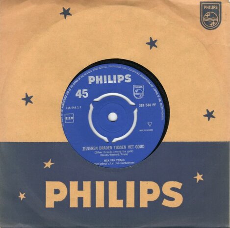 Max van Praag - Zilveren draden tussen het goud + M'n eerste (Vinylsingle)
