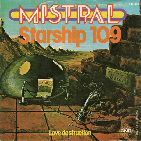 Mistral - Starship 109 + Love destruction (Vinylsingle)