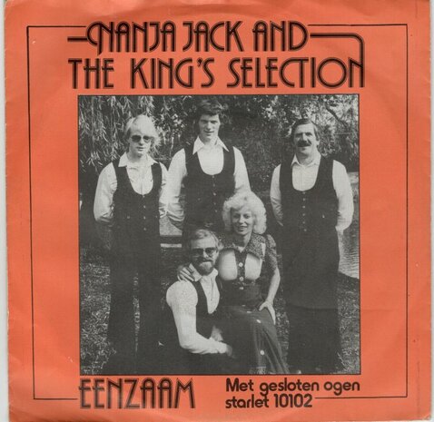 Nanja Jack and the King's Selection - Eenzaam + Met gesloten ogen (Vinylsingle)