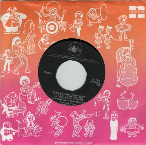 Nico Haak - Ik Wil Zo Graag In Mijn Leven + De Vlieger (Vinylsingle)